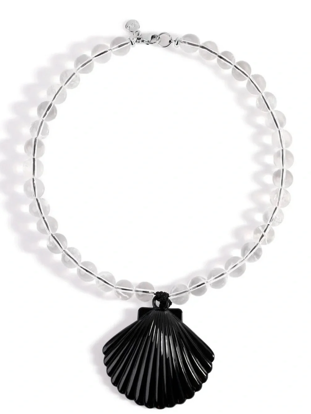 Midnight Beaded Shell Necklace NEW